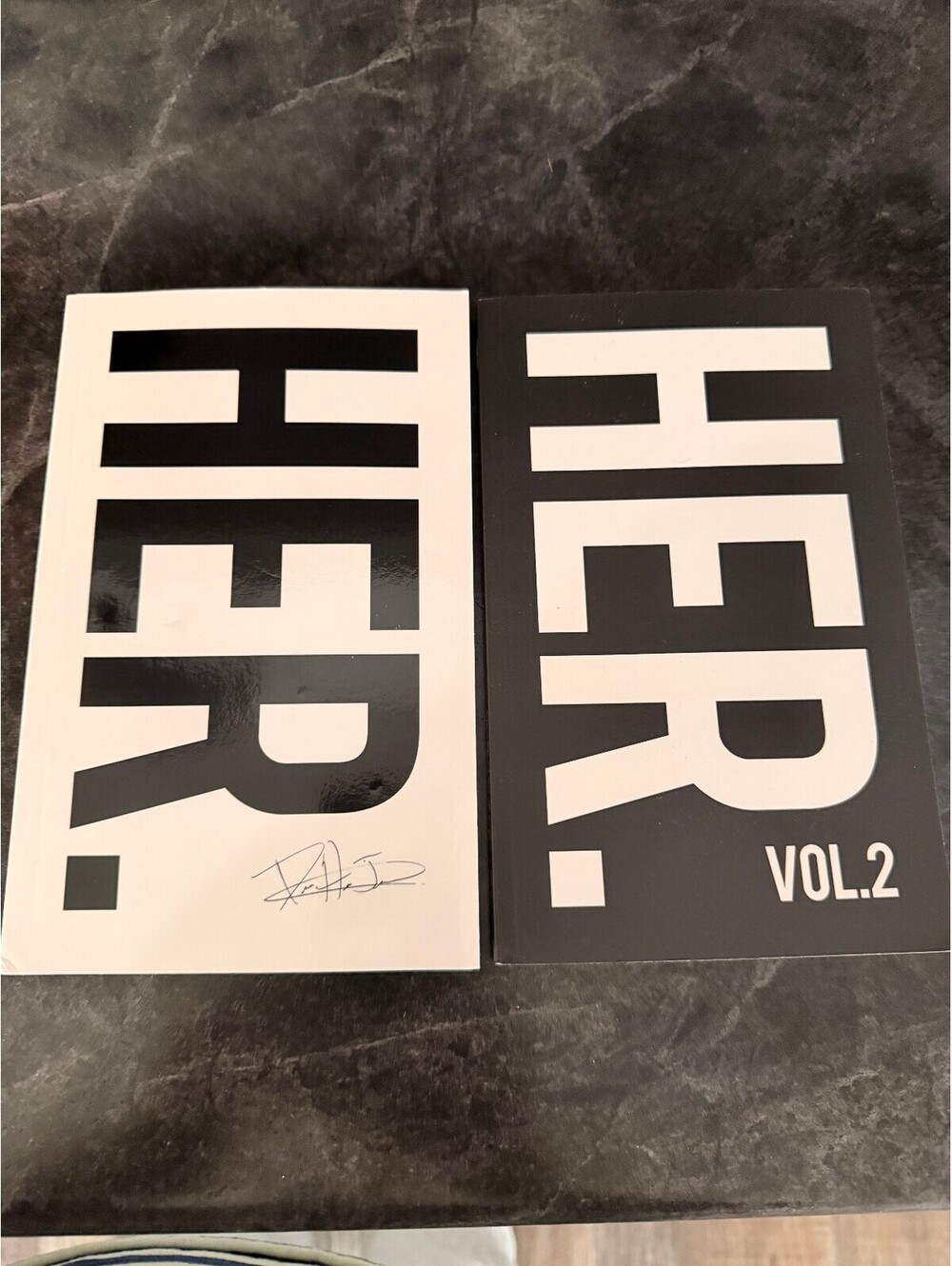 HER. Vol. 1 and Vol. 2 Books